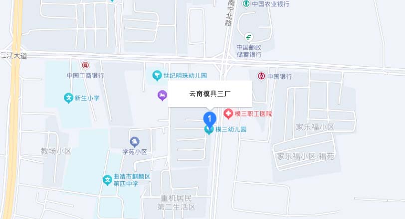 曲靖家博会交通路线地图